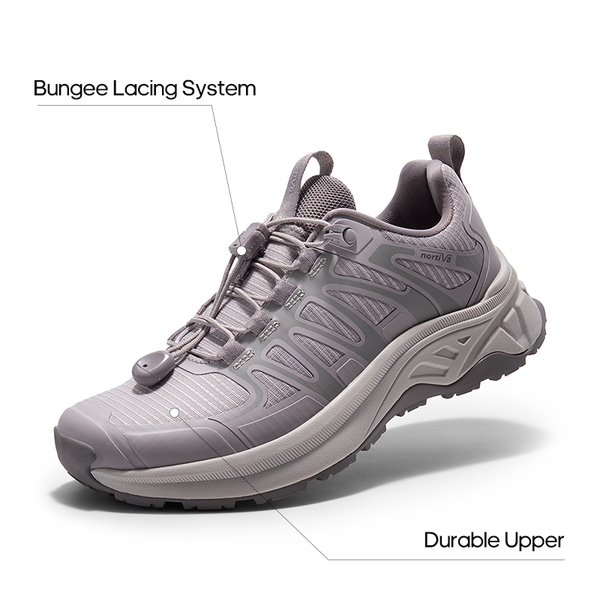 Women's Non-Slip Lightweight Hiking Shoes - LIGHT PURPLE - 2